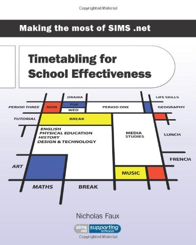 9781905538270: Timetabling for School Effectiveness