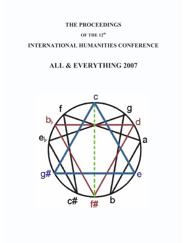 Beispielbild fr The Proceedings Of The 12th International Humanities Conference: All & Everything 2007 zum Verkauf von GF Books, Inc.