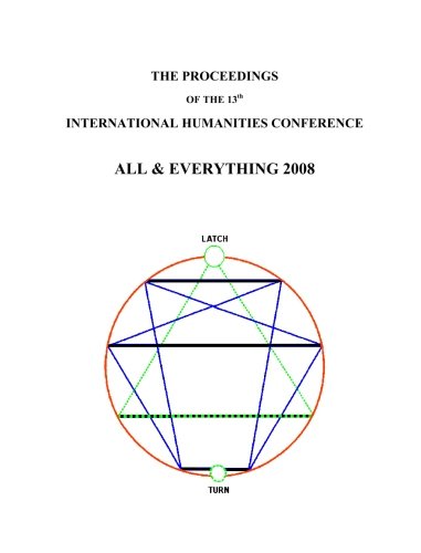 Stock image for The Proceedings Of The 13th International Humanities Conference: All & Everything 2008 for sale by Books Unplugged