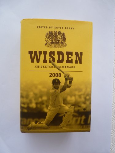 Wisden Cricketers' Almanack 2008 - Scyld Berry