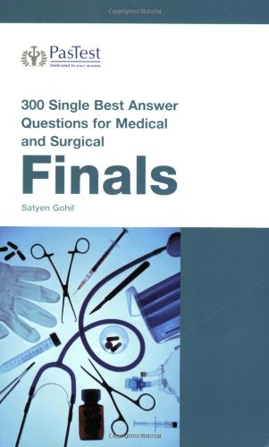 9781905635252: 300 Single Best Answer Questions for Medical and Surgical Finals
