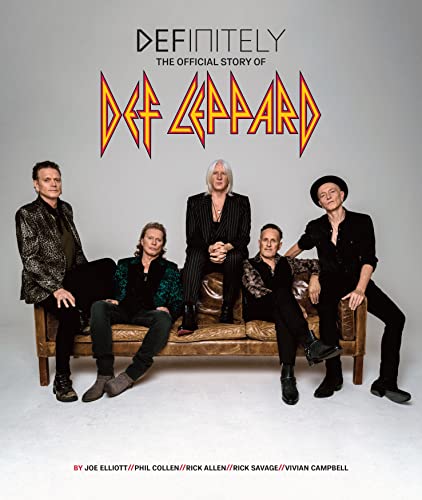 Beispielbild fr DEFINITELY The Official Story of Def Leppard zum Verkauf von marvin granlund