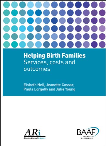 Imagen de archivo de Helping Birth Families: Services, Costs and Outcomes a la venta por Brit Books