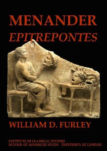 9781905670253: Menander 'Epitrepontes' (BICS Supplement 106) (Volume 106) (Bulletin of the Institute of Classical Studies Supplements)