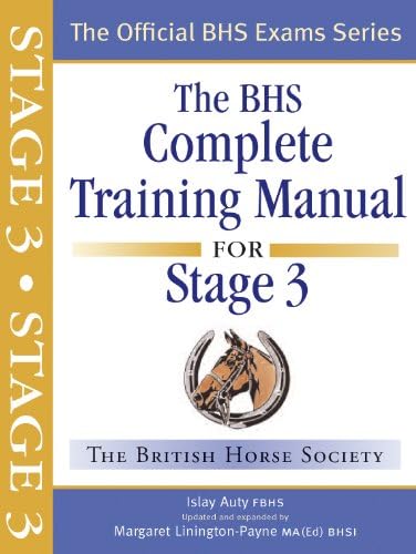 Stock image for BHS Training Manual for Stage 3 revised Edn for sale by Better World Books Ltd