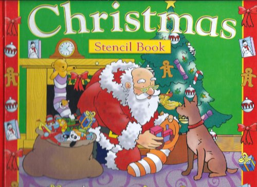Stock image for Christmas Stencil Book for sale by WorldofBooks