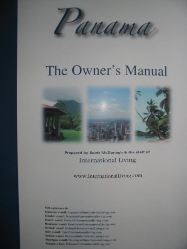 Beispielbild fr Panama: The Owner's Manual zum Verkauf von BOOK'EM, LLC