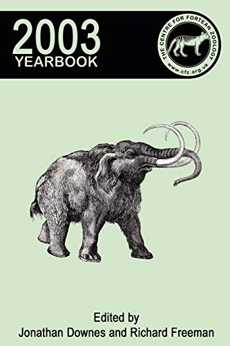 Immagine stock per Centre for Fortean Zoology Yearbook 2003
