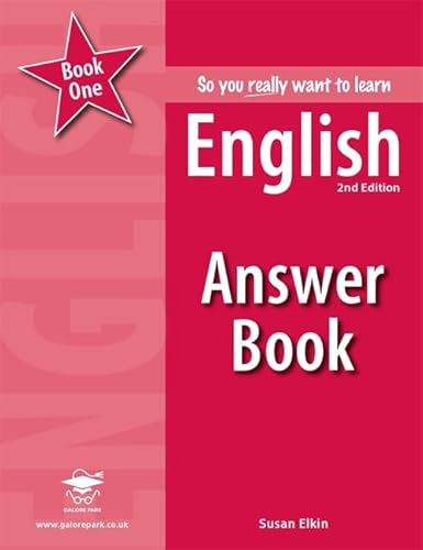 Stock image for So you really want to learn English Book 1 Answer Book for sale by WorldofBooks
