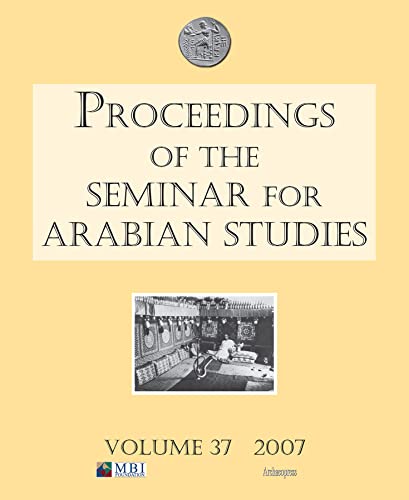 Imagen de archivo de Proceedings of the Seminar for Arabian Studies a la venta por Blackwell's