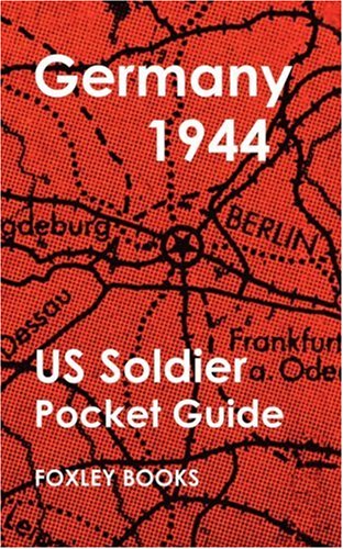 Pocket Guide to Germany 1944 (9781905742011) by United States Government