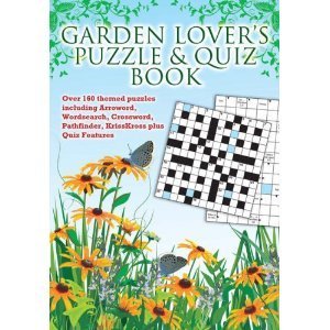 Stock image for Garden Lover's Puzzle & Quiz Book for sale by AwesomeBooks