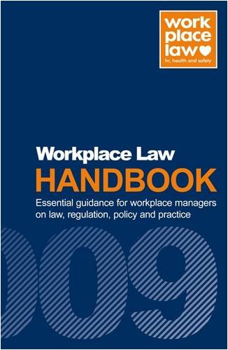 Imagen de archivo de WORKPLACE LAW HANDBOOK Davis, Alex and Workplace Law Group a la venta por Re-Read Ltd