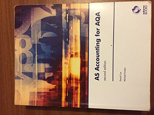 Stock image for AS Accounting for AQA (Accounting and Finance) for sale by Reuseabook