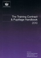 Stock image for The Training Contract & Pupillage Handbook 2010 for sale by medimops