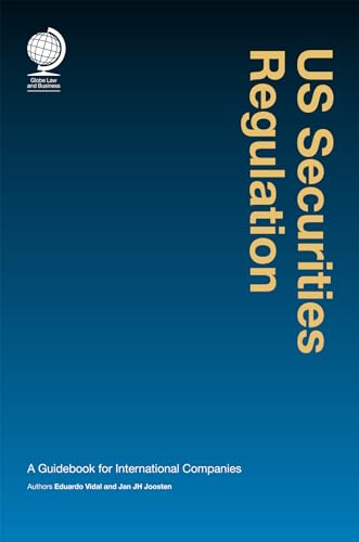 9781905783496: US Securities Regulation: A Guidebook for International Companies