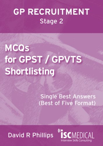 Imagen de archivo de GP ST Stage 2: MCQs for GPST / GPVTS Shortlisting: Single Best Answers (Best of Five Format) a la venta por WorldofBooks