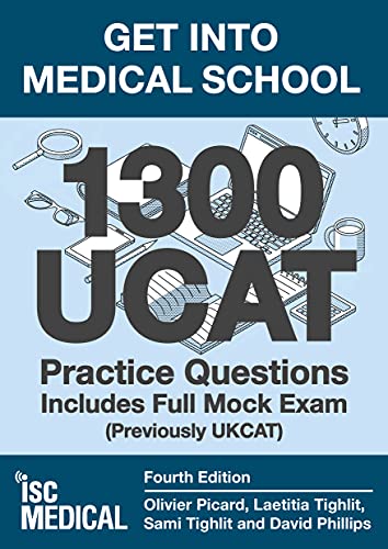 Beispielbild fr Get Into Medical School - 1300 Ucat Practice Questions. Includes Full Mock Exam 4 ed zum Verkauf von GreatBookPrices