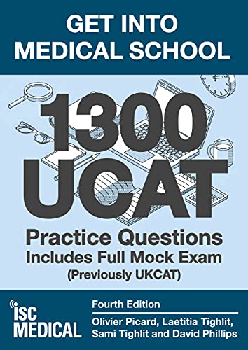 Stock image for Get Into Medical School - 1300 Ucat Practice Questions. Includes Full Mock Exam 4 ed for sale by GreatBookPrices