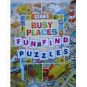 Stock image for Giant Busy Places Fun to Find Puzzles for sale by Half Price Books Inc.