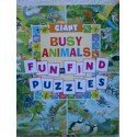 Stock image for Giant Busy Animals Fun to Find Puzzles for sale by SecondSale