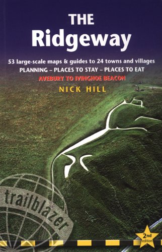 Beispielbild fr The Ridgeway: Avebury to Ivinghoe Beacon (Trailblazer British Walking Guides) zum Verkauf von WorldofBooks