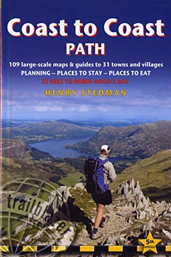 Stock image for Coast to Coast Path: St Bees to Robin Hood's Bay planning, places to stay, places to eat (Trailblazer British Walking Guide) for sale by WorldofBooks