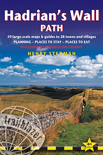 Beispielbild fr Hadrian's Wall Path: Wallsend to Bowness-on-Solway - Planning, Places to Stay, Places to Eat (British Walking Guides): Edition en anglais (Trailblazer) zum Verkauf von WorldofBooks