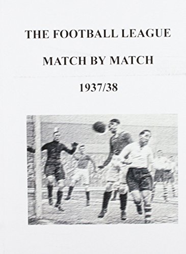 Stock image for Football League Match by Match 1937/38 for sale by Lion Books PBFA