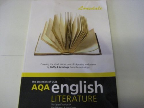 Stock image for AQA GCSE English Literature a Short Stories Pre-1914 Poetry: Armitage and Duffy (AQA English Lit) for sale by Reuseabook