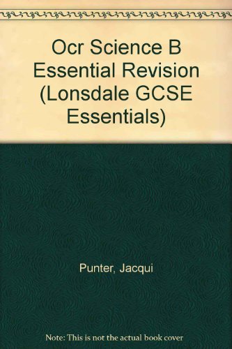 9781905896288: OCR Science B Essential Revision (The Essentials)