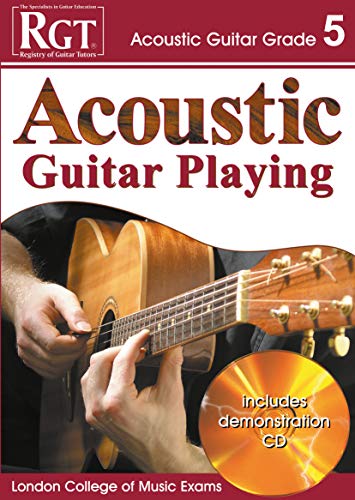 Imagen de archivo de Acoustic Guitar Playing, Grade 5 (RGT Guitar Lessons) a la venta por Revaluation Books