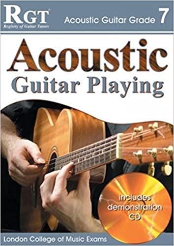 Imagen de archivo de London College of Music Acoustic Guitar Grade 7 (with CD) a la venta por WorldofBooks