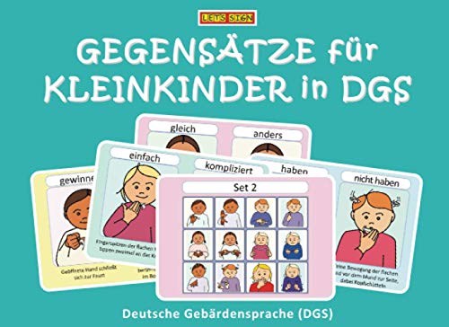 Stock image for GEGENSTZE fr KLEINKINDER in DGS: Deutsche Gebrdensprache (German Edition) for sale by Book Deals