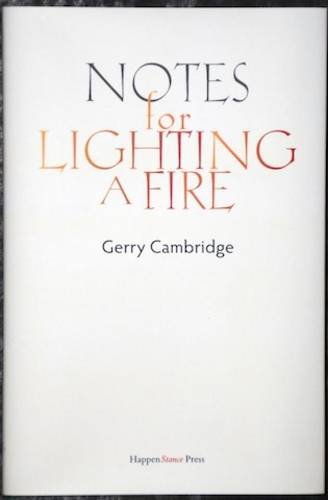 Notes for Lighting a Fire (9781905939718) by Cambridge, Gerry