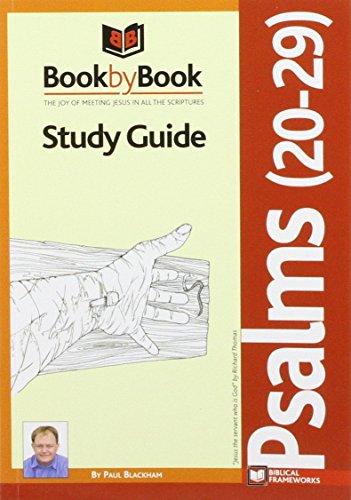 Beispielbild fr Book by Book: Psalms Study Guide zum Verkauf von WorldofBooks