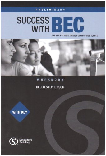 Imagen de archivo de Success with BEC: The New Business English Certificates: Preliminary Workbook With Key a la venta por medimops