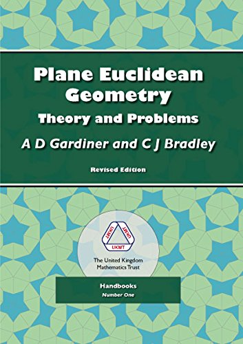Beispielbild fr Plane Euclidean Geometry: Theory and Problems zum Verkauf von dsmbooks
