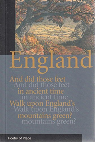 9781906011215: England: A Collection of the Poetry of Place