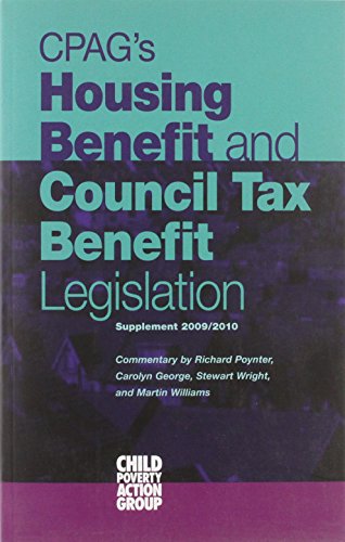 Stock image for Supplement (CPAG's Housing Benefit and Council Tax Benefit Legislation) for sale by Goldstone Books