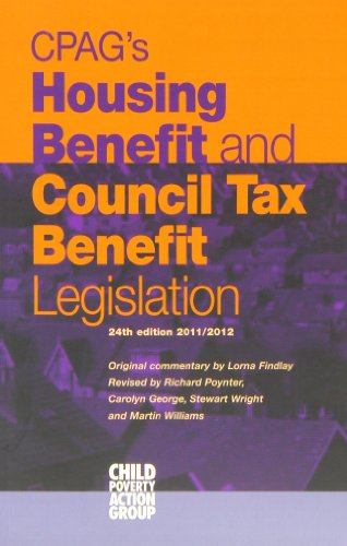 9781906076528: CPAG's Housing Benefit and Council Tax Benefit Legislation