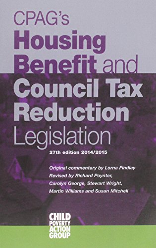 Imagen de archivo de CPAGS HOUSING BENEFIT/COUNCIL TAX 14/15 (CPAG's Housing Benefit and Council Tax Reduction Legislation) a la venta por WorldofBooks