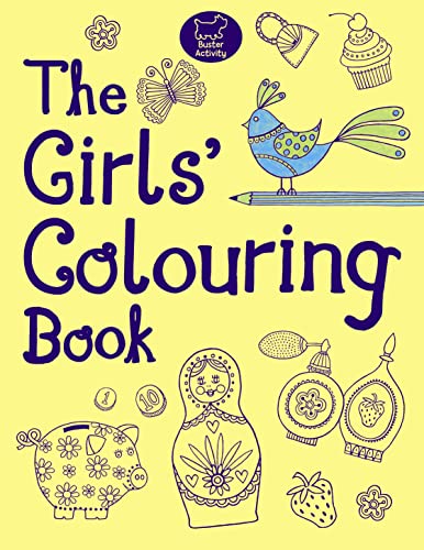 Beispielbild fr The Girls' Colouring Book zum Verkauf von WorldofBooks