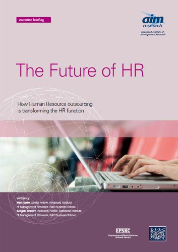 Imagen de archivo de The Future of HR: How Human Resource outsourcing is transforming the HR function (Executive Briefing) a la venta por Phatpocket Limited