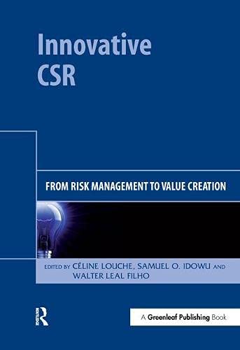 9781906093358: Innovative CSR: From Risk Management to Value Creation