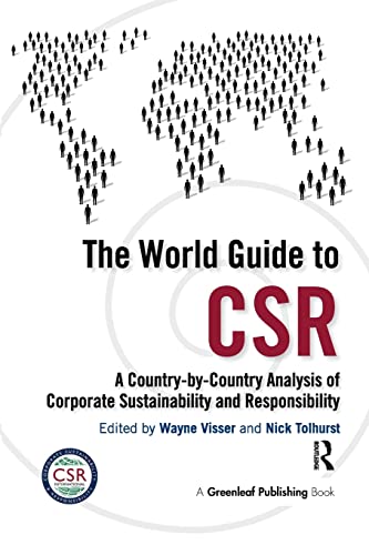 Beispielbild fr The World Guide to CSR: A Country-by-Country Analysis of Corporate Sustainability and Responsibility zum Verkauf von AwesomeBooks