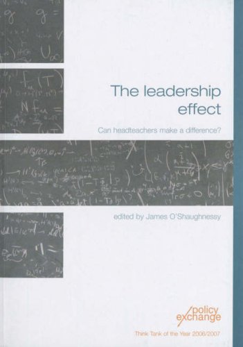 Stock image for The Leadership Effect: Can Headteachers Make a Difference? for sale by Phatpocket Limited