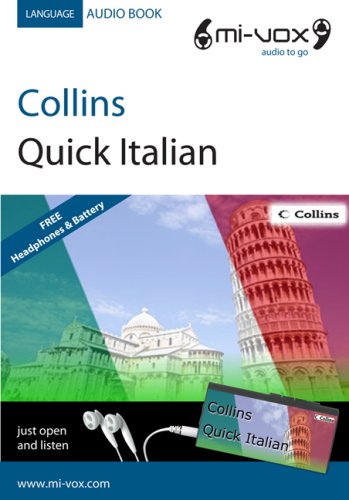 Collins Quick Italian (Mi-Vox Pre-loaded Audio Player)