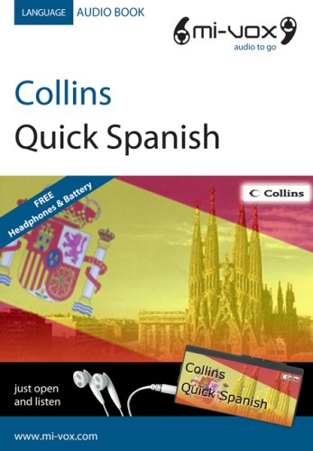 Collins Quick Spanish (Mi-Vox Pre-loaded Audio Player)