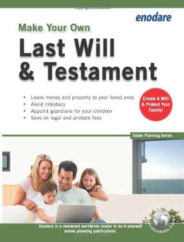 Beispielbild fr Make Your Own Last Will and Testament (Estate Planning) zum Verkauf von Books From California
